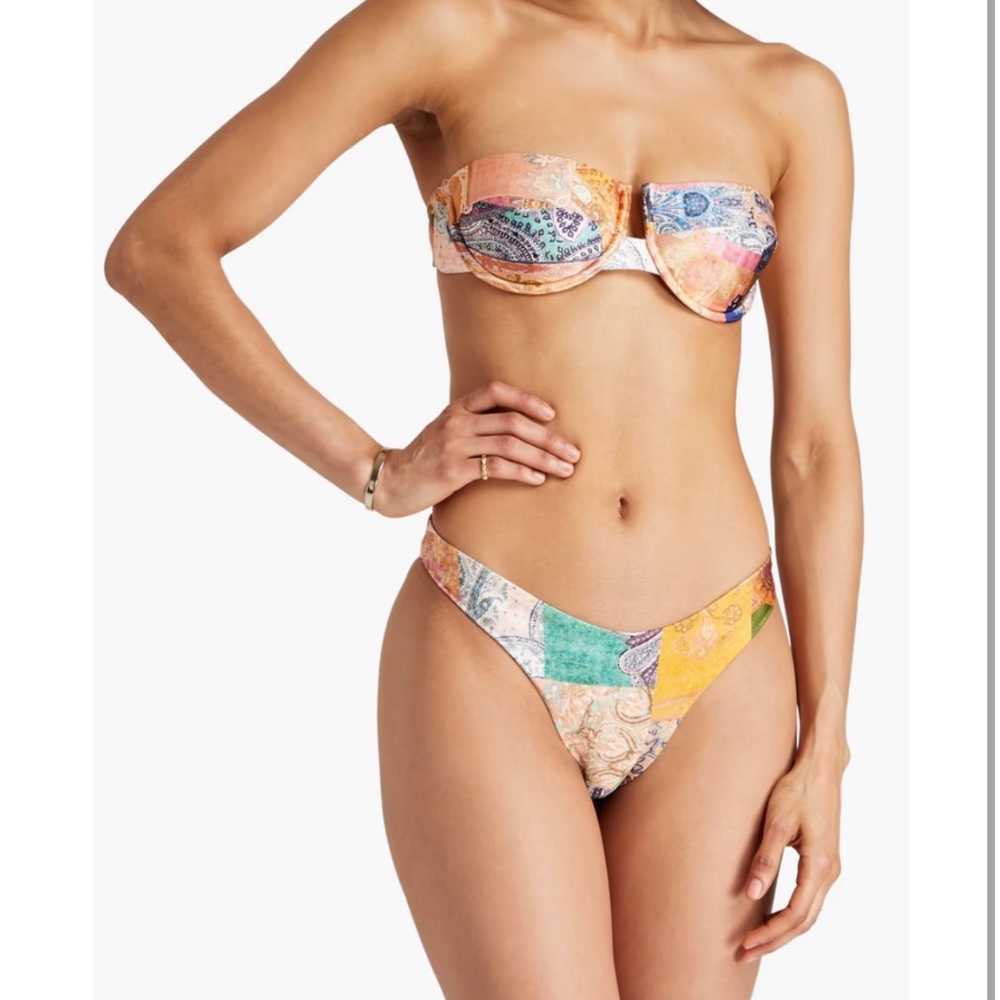 ZIMMERMAN BIKINI TOP & BIKINI BOTTOM, SIZE 4-6